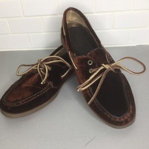 - Sperry top slider burgundy loafers SZ 8M